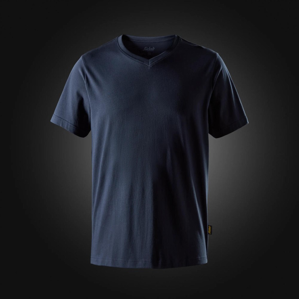 T-Shirt mit V-Ausschnitt