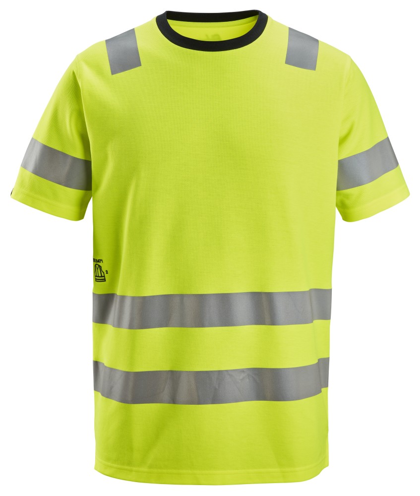 High-Vis, T-Shirt der Warnschutzklasse 2