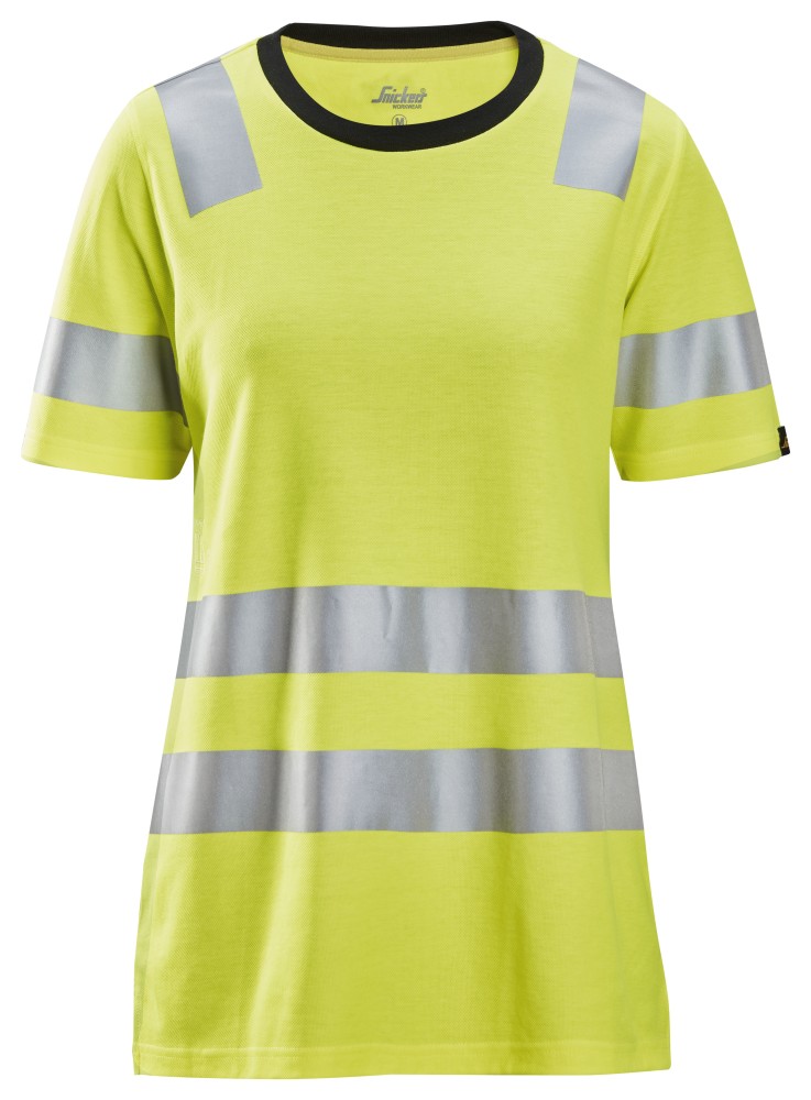 High-Vis, Damen-T-Shirt, Warnschutzklasse 2