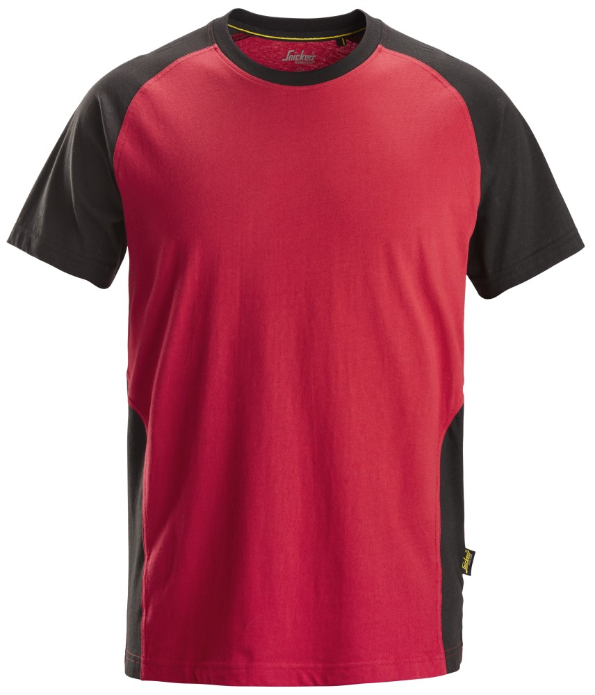 Zweifarbiges T-Shirt