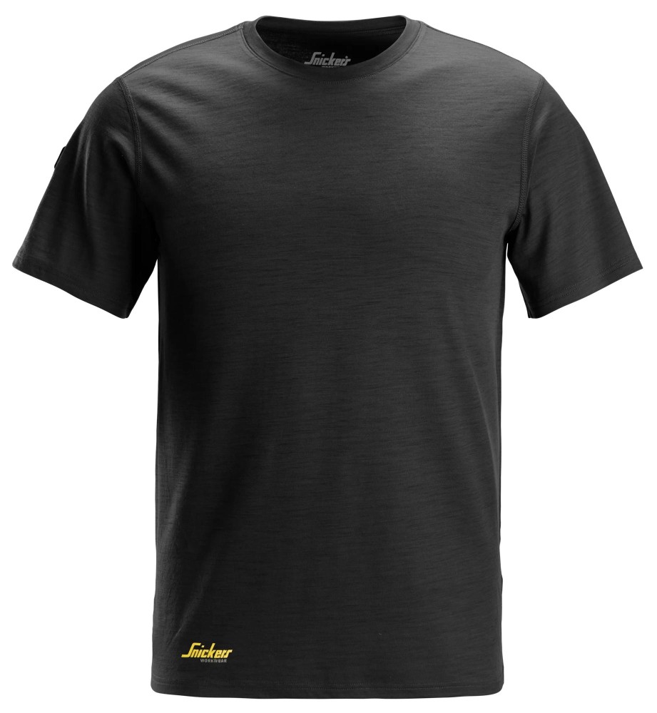 T-Shirt aus Wolle