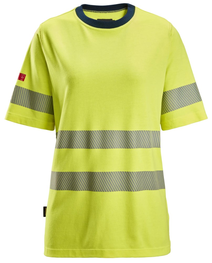 ProtecWork, T-Shirt für Damen, Warnschutzklasse 2