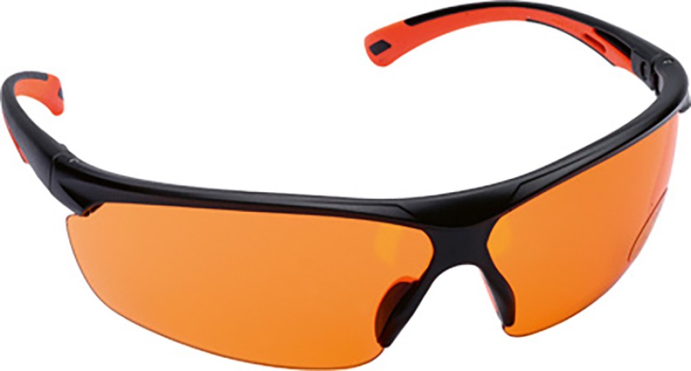 Leichte MSA Schutzbrille mit Kratzschutz und Blaulichtfilter
