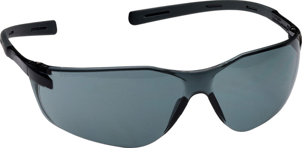 Ultraleichte JSP Schutzbrille mit 60% Blaulicht-Filter, rauchgrau