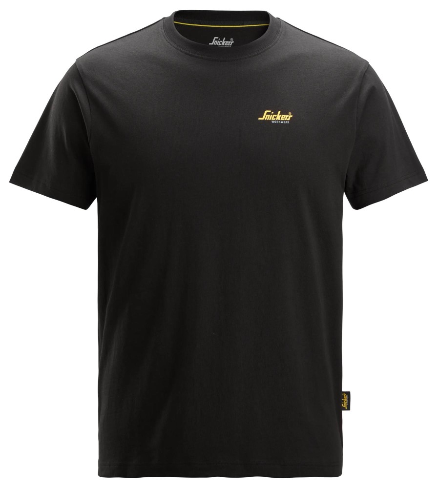 T-Shirt mit kleinem Logo