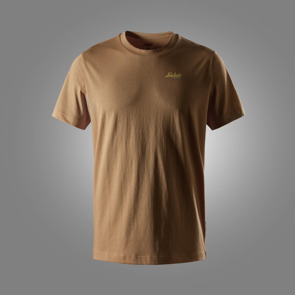 T-Shirt mit kleinem Logo