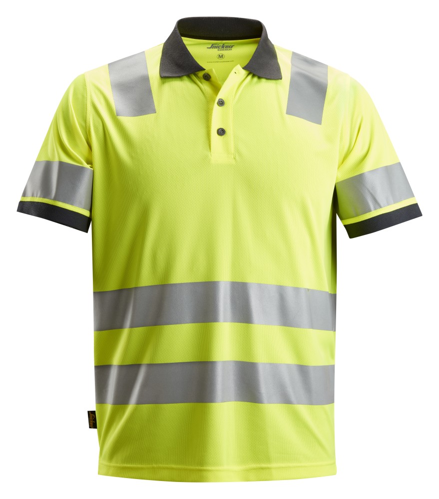 High-Vis, Polo Shirt, Klasse 2
