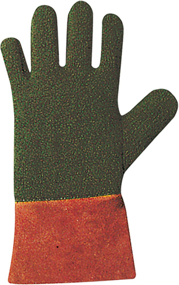 RESISTA Hitzeschutzhandschuhe aus KERMEL mit Wollfilz, Lederstulpe