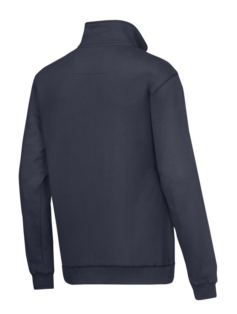 Sweatshirt mit Halbreißverschluss