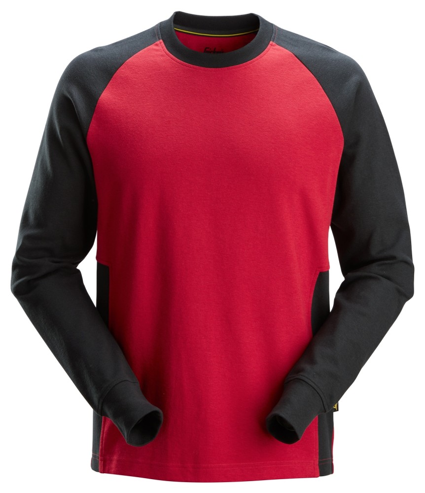 Zweifarbiges Sweatshirt
