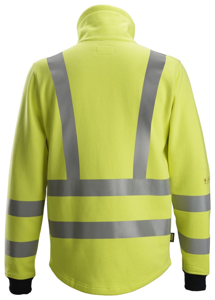 Sweatshirt mit durchgehendem Reißverschluss