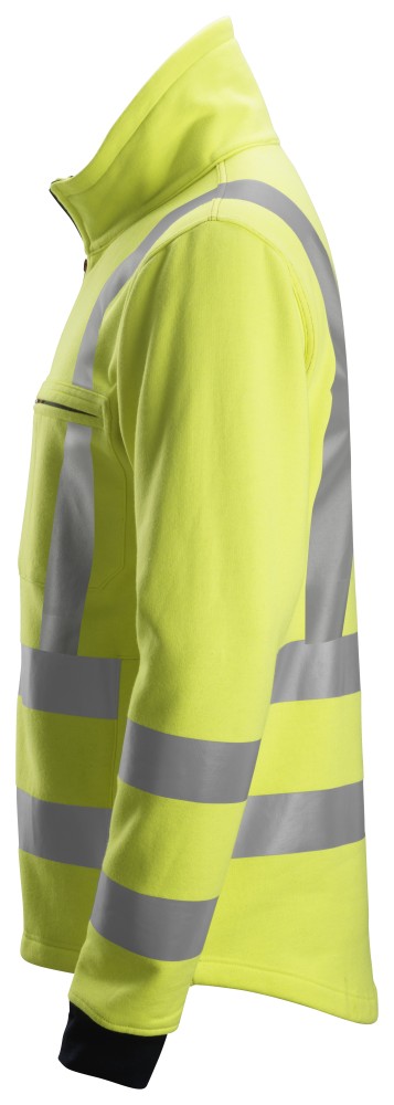 Sweatshirt mit durchgehendem Reißverschluss