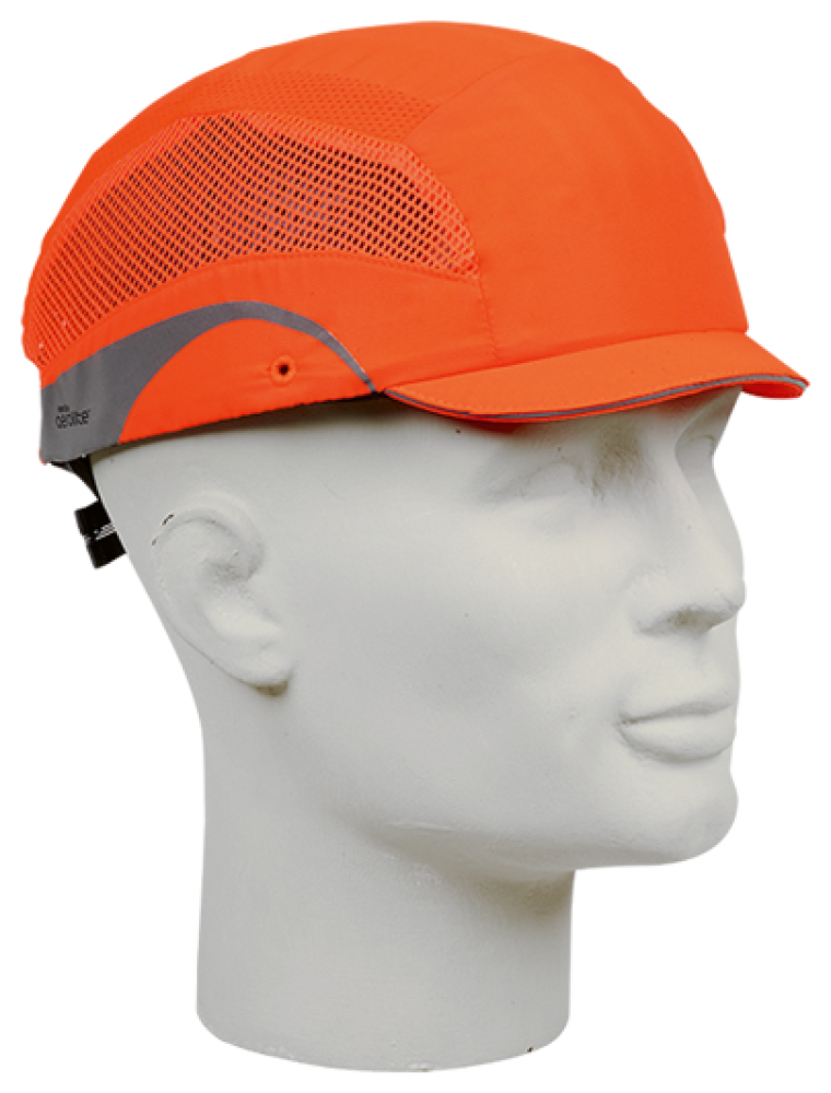 JSP Hard Cap Aerolite Anstoss-Schirmmütze leuchtorange, ultraleicht