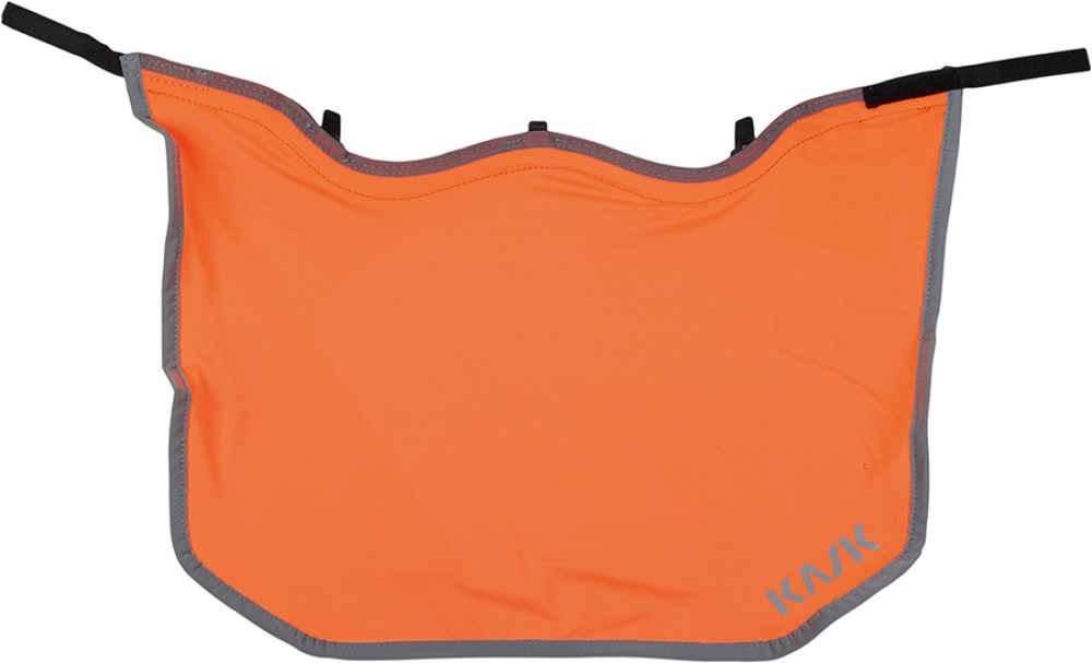 Nackenschutz aus orangefarbenem Stoff für KASK ZENITH & PRIMERO