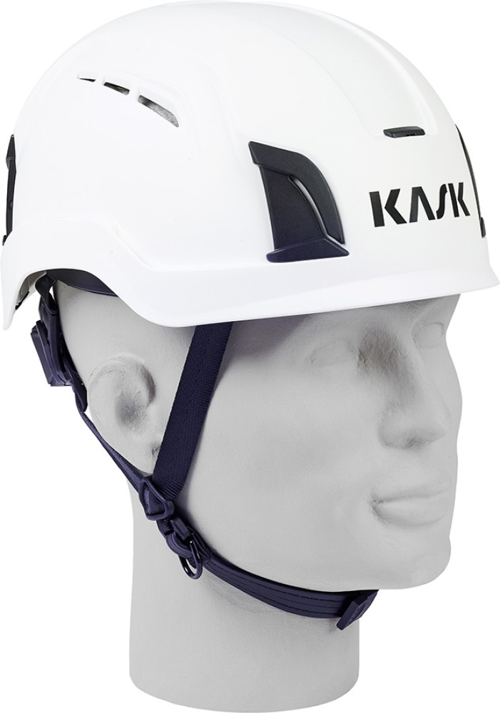 KASK Zenith X Air Schutzhelm Weiss mit Drehverschluss und Belüftung