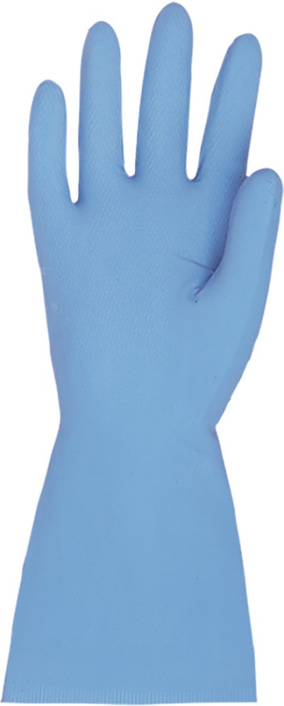 MAPA VITAL Schutzhandschuhe aus Naturlatex, blau, velouriert