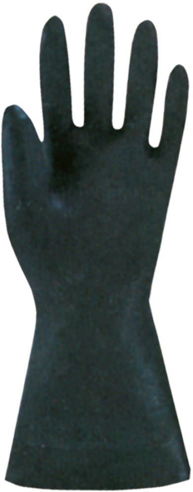 MAPA Neopren Schutzhandschuhe schwarz, rutschsicher, velouriert