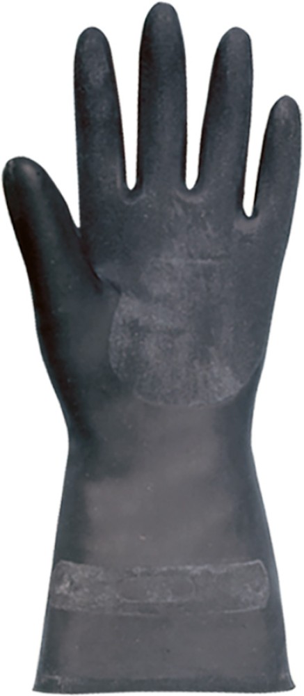 MAPA Neopren-Latex Schutzhandschuhe schwarz, lang, rutschfest