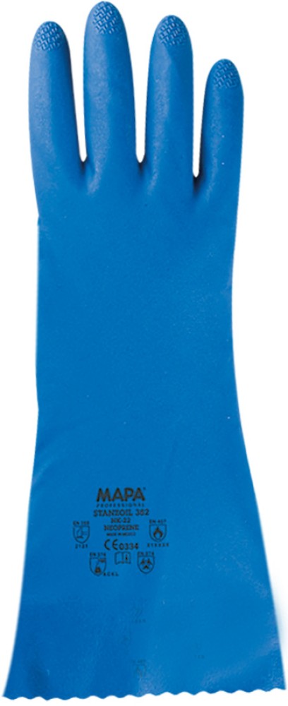 MAPA Ultranéo Chemieschutzhandschuhe Neopren, 35 cm, rutschfest