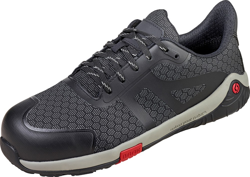 Ergonomische BAAK PHOENIX ESD Sicherheitshalbschuhe S3S nachhaltig