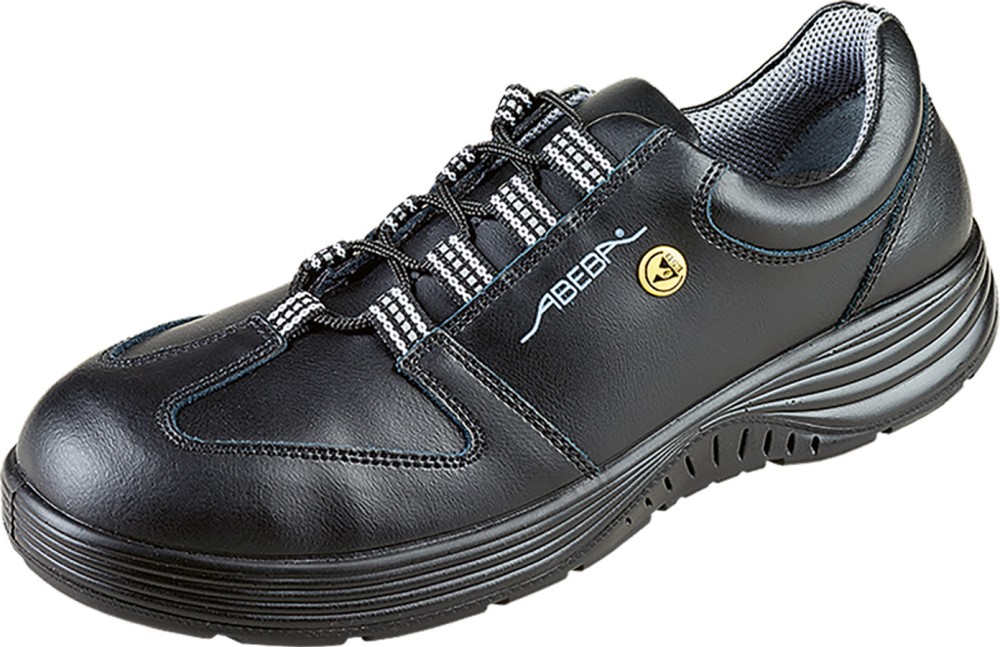ABEBAS ESD Sicherheitshalbschuh S2 mit Stahlkappe, ölresistent