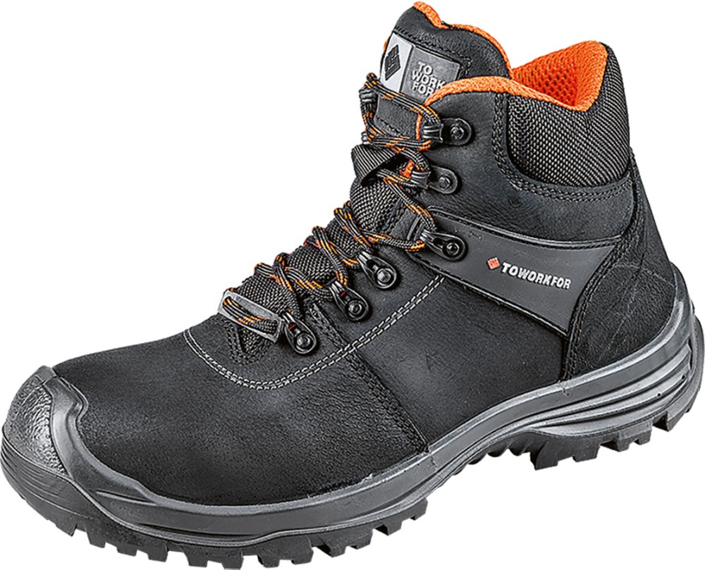 Metallfreier TOWORKFOR Bau-Sicherheitsstiefel S3, robust und komfortabel