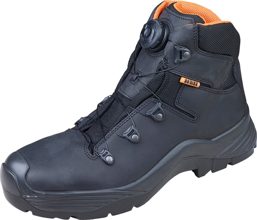 NO RISK Bau-Sicherheitsschuh EIGER S3 mit MOZ-Verschluss