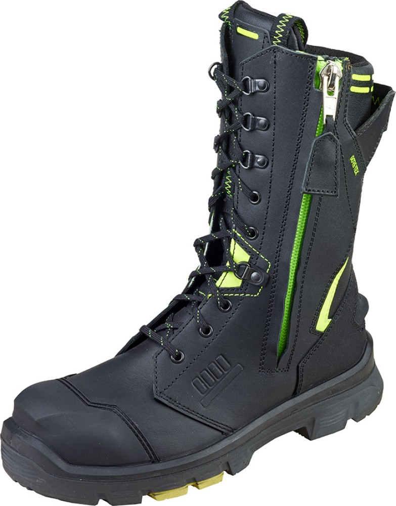Wasserdichte STEITZ SECURA Feuerwehr-Sicherheitsstiefel mit Stahlsohle