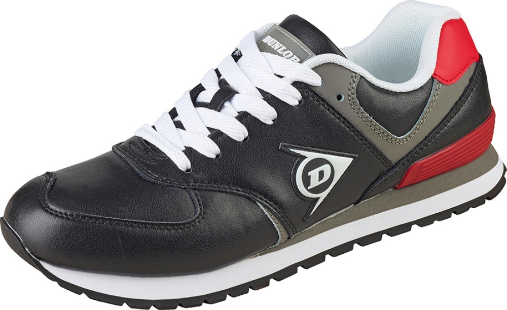 Metallfreie Dunlop WING Black Berufshalbschuhe, O2, Gr. 36-47