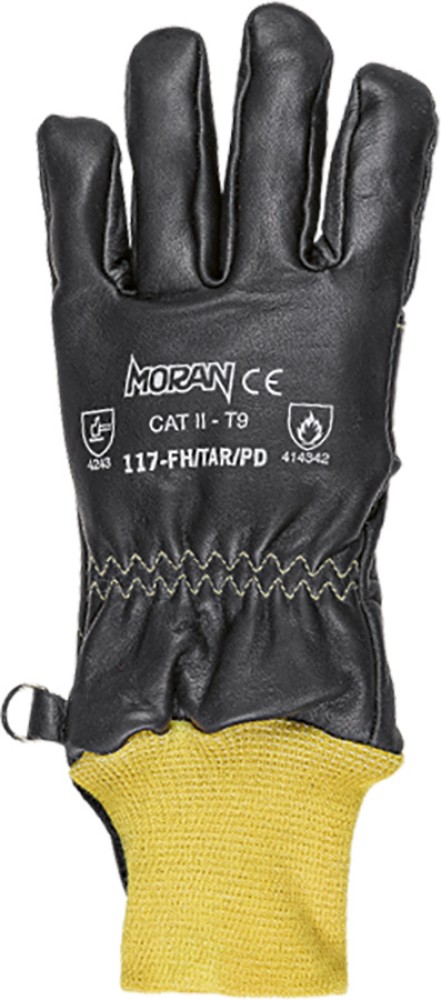 Feuerwehrhandschuhe MORAN aus hitzebeständigem, imprägniertem Rindleder