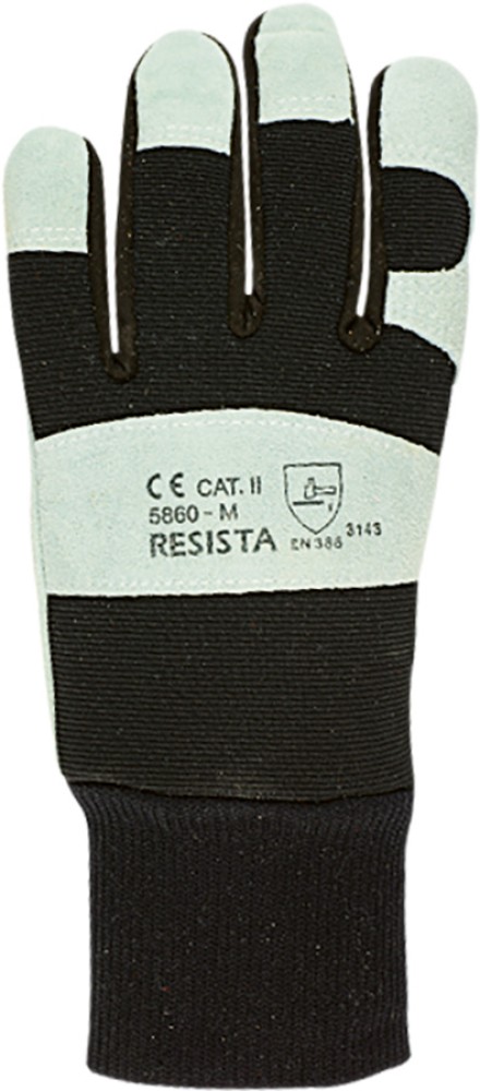 RESISTA Kälte-Schutzhandschuhe aus robustem Rindspaltleder