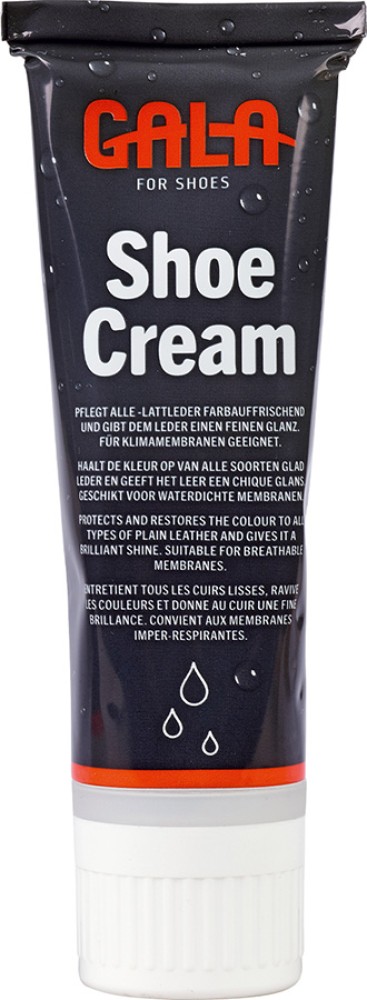 GALA schwarze Schuhcreme mit Schwammapplikator, 75 ml Tube