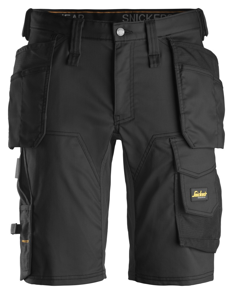 AllroundWork, Stretch-Shorts mit Holstertaschen