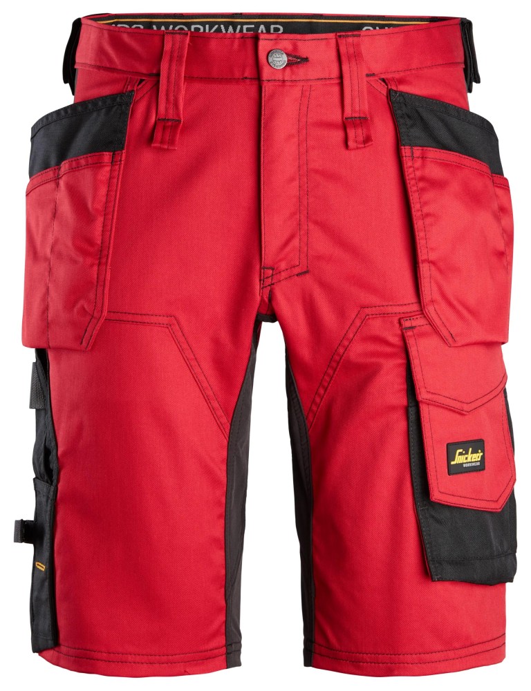 AllroundWork, Stretch-Shorts mit Holstertaschen