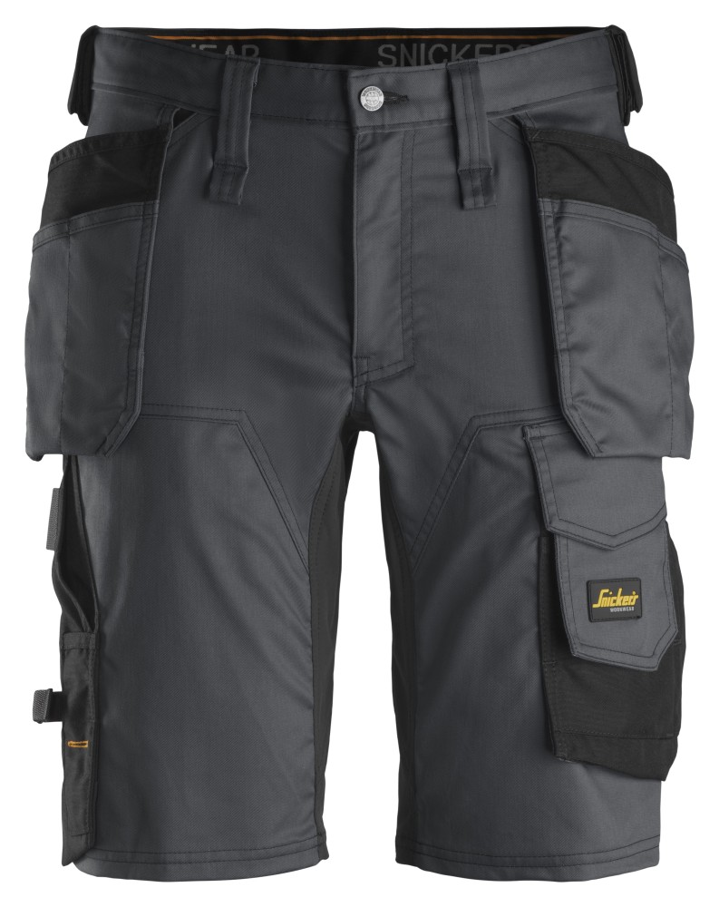 AllroundWork, Stretch-Shorts mit Holstertaschen