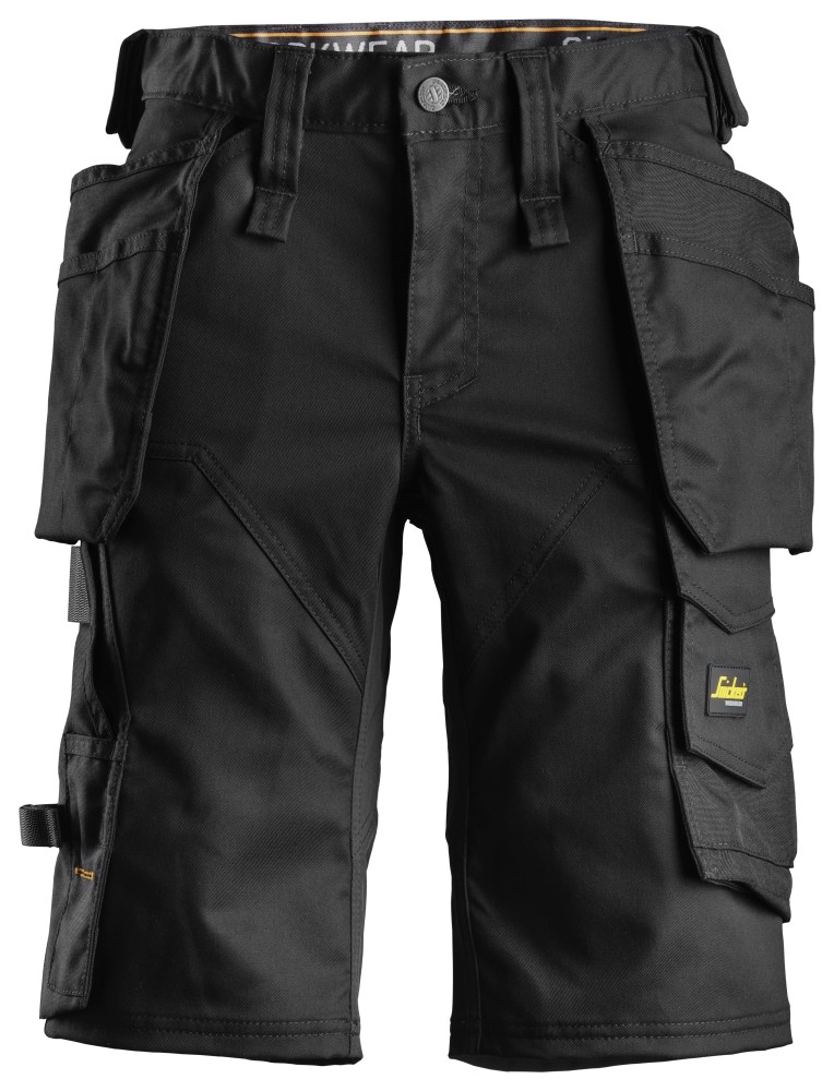 AllroundWork, Damen-Stretch-Shorts mit Holstertaschen