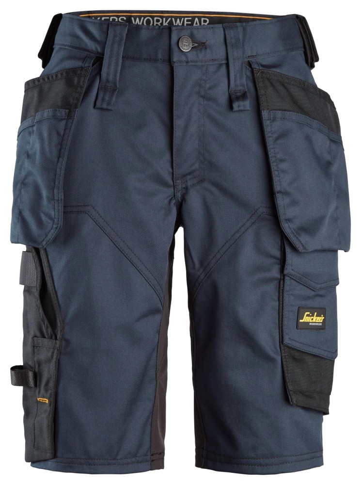 AllroundWork, Damen-Stretch-Shorts mit Holstertaschen