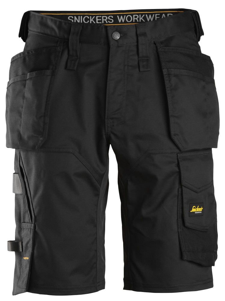 AllroundWork, Stretch-Arbeitsshorts mit Holstertaschen in Loose Fit