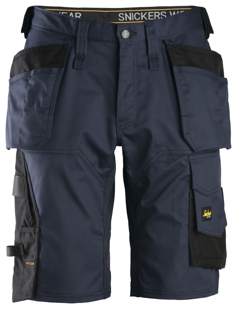 AllroundWork, Stretch-Arbeitsshorts mit Holstertaschen in Loose Fit