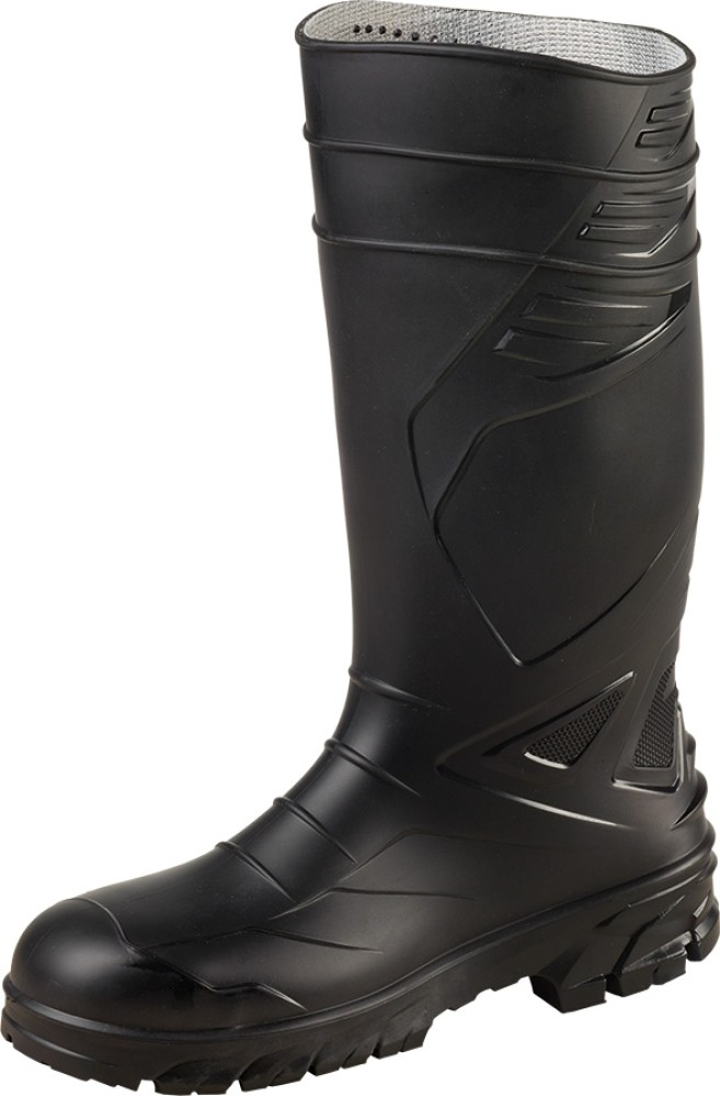 EXENAEXDEVIL 24 Schwarze Sicherheitsstiefel mit Stahlkappe S5