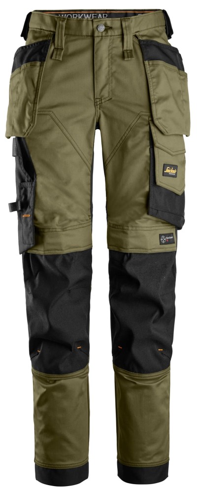 AllroundWork, Damen-Stretchhose mit Holstertaschen