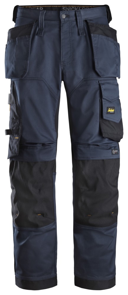 AllroundWork, Stretch Loose Fit-Arbeitshose mit Holstertaschen