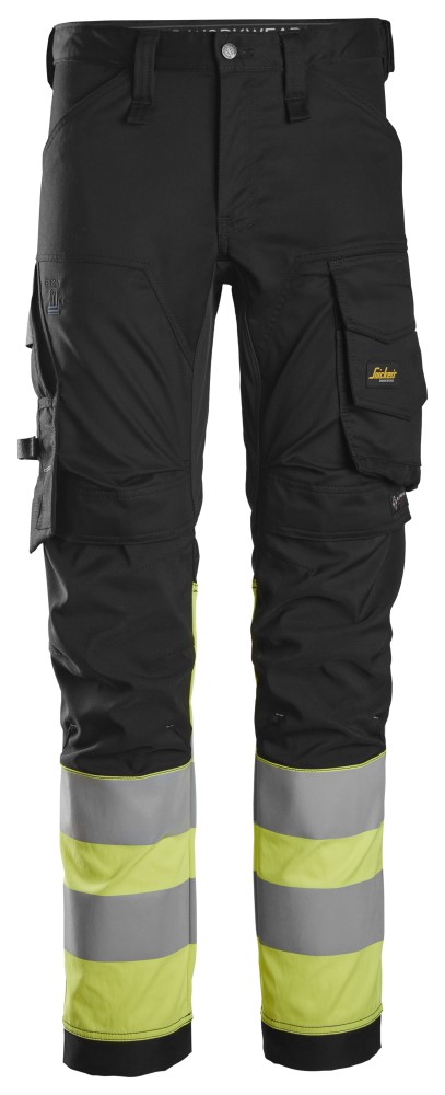 High-Vis, Stretchhose, Warnschutzklasse 1