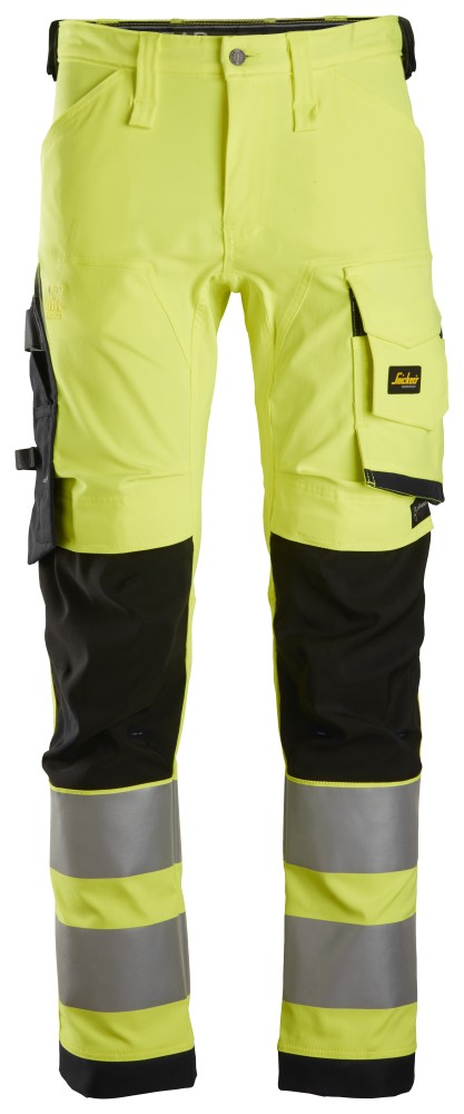 High-Vis, Stretchhose, Warnschutzklasse 2