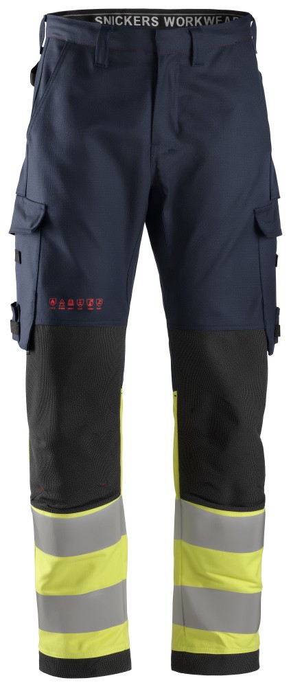 ProtecWork, Arbeitshose, High-Vis-Klasse 1