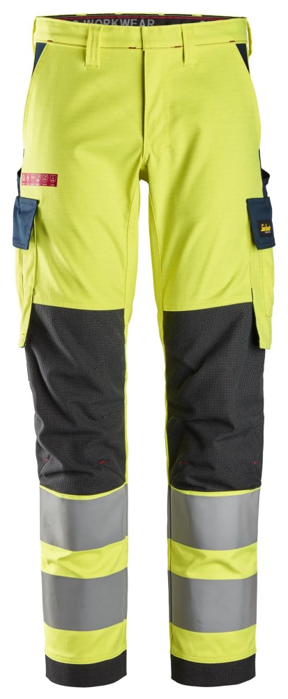 ProtecWork, Arbeitshose mit Stretch, Warnschutzklasse 2