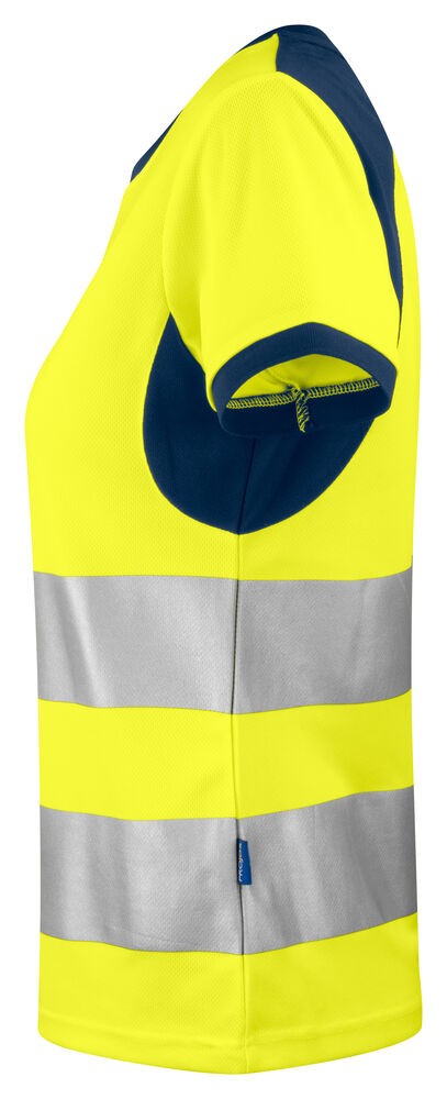 6012 DAMEN T-SHIRT EN ISO 20471 KLASSE 2