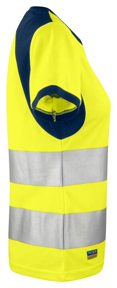 6012 DAMEN T-SHIRT EN ISO 20471 KLASSE 2