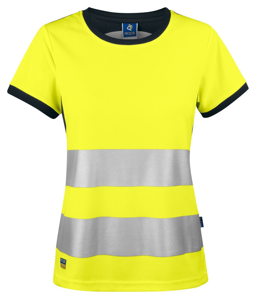 6012 DAMEN T-SHIRT EN ISO 20471 KLASSE 2