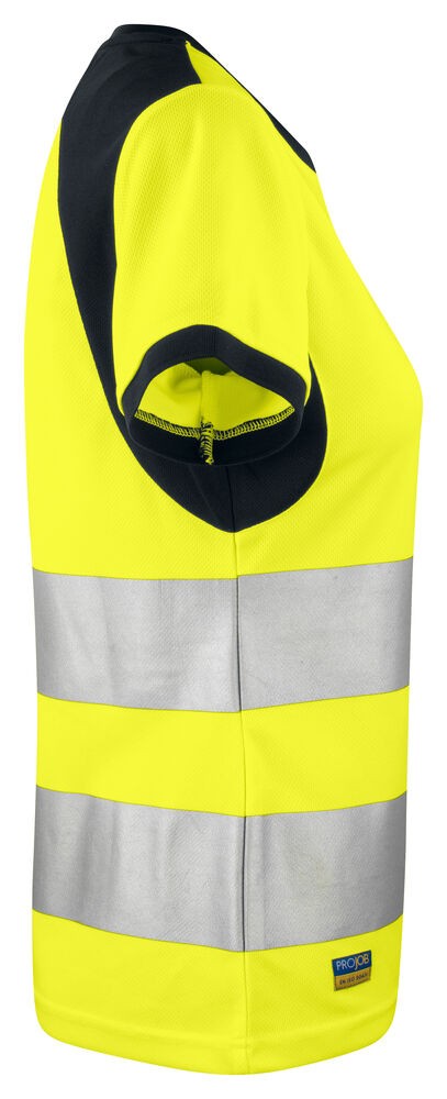 6012 DAMEN T-SHIRT EN ISO 20471 KLASSE 2